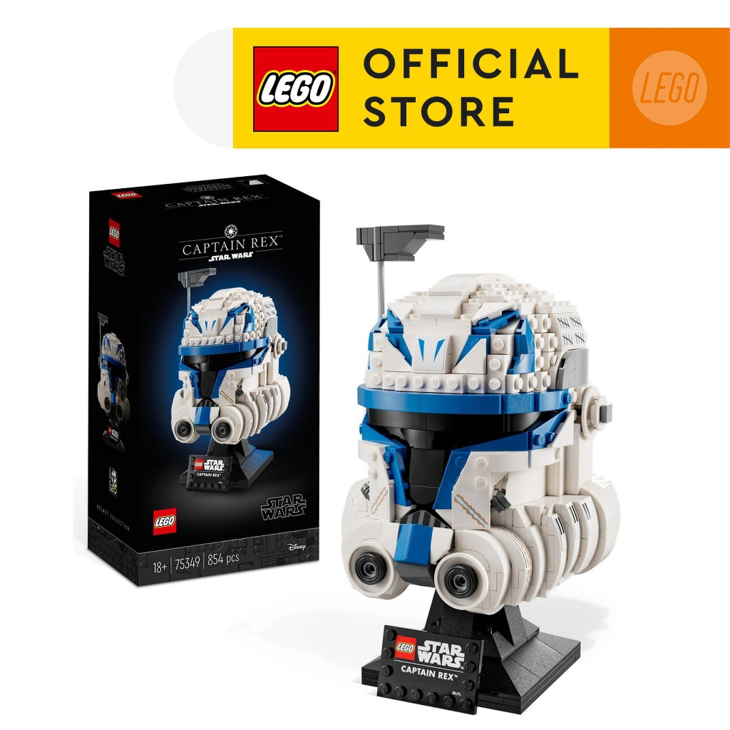 LEGO Star Wars 75349 Captain Rex Helmet Building Toys (854 Pieces)