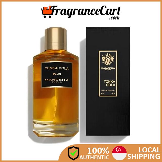Mancera Tonka Cola EDP for Unisex (120ml) [Brand New 100% Authentic Perfume FragranceCart] Eau de Parfum Gold Brown